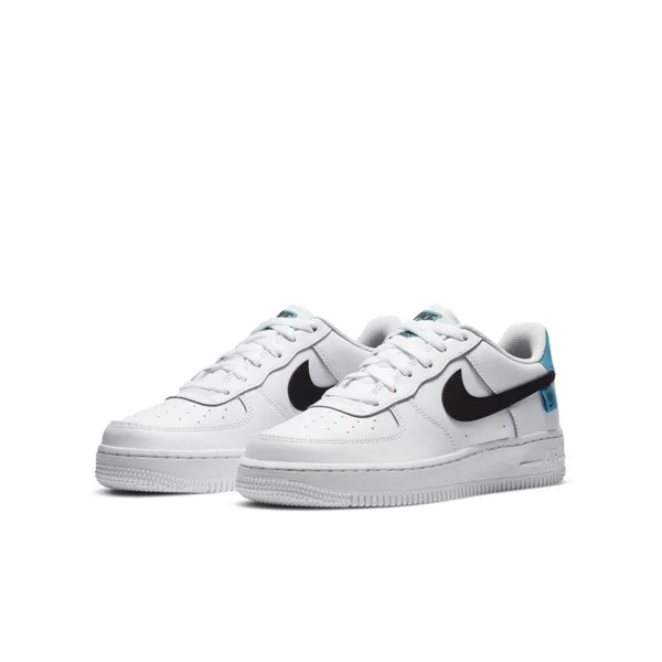 Nike Air Force 1 LV8 WW White/Blue Grade School Boys& Shoes, Size: 6.5
