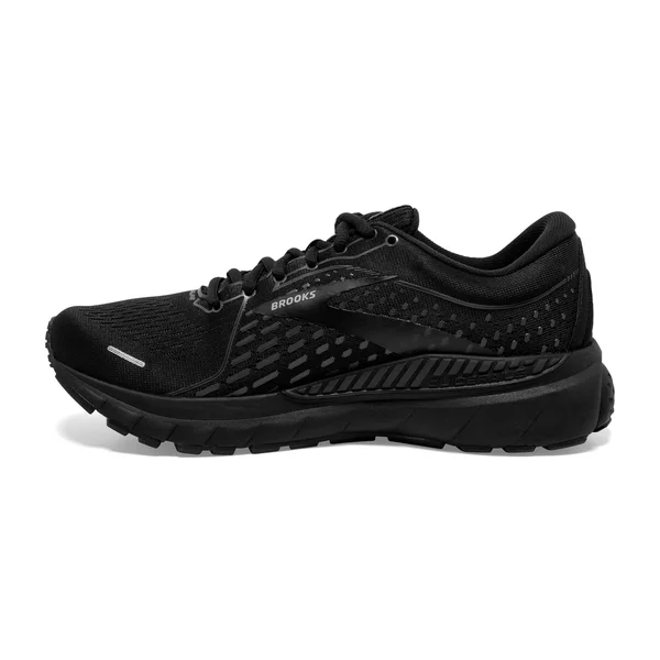 Brooks Women's Adrenaline GTS 21 Black/Black, 13, D