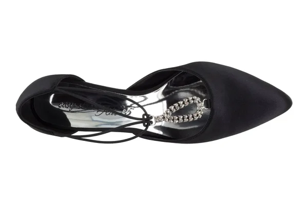 Easy Street Women's Moonlight Pump, Size: 12, Black Satin
