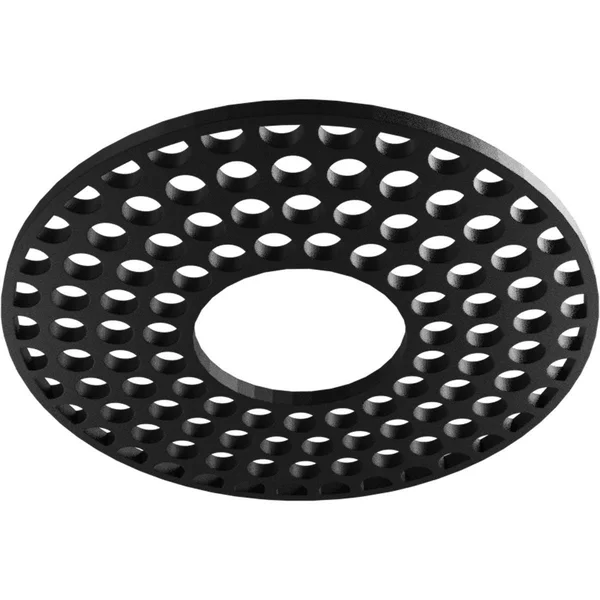 Ekena Millwork CMPP34FFAWS 34x22OD x 12 3/8x22ID x 1x22P Fink Architectural Grade PVC Pierced Ceiling Medallion - Antiqued Warm S
