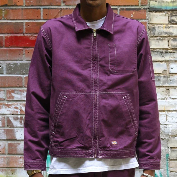 Dickies Sustainable Eisenhower Jacket - S Plum