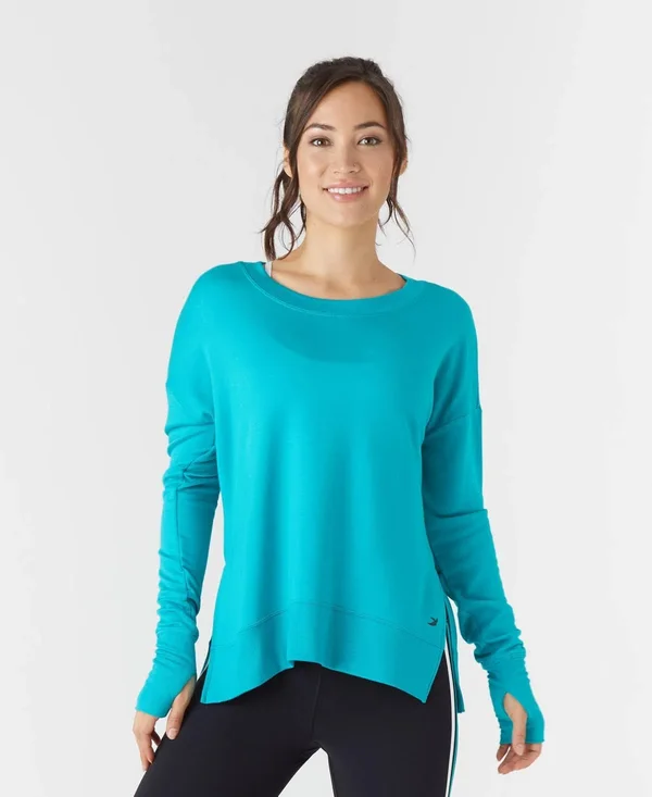 Glyder Lounge Long Sleeve: White - M, White