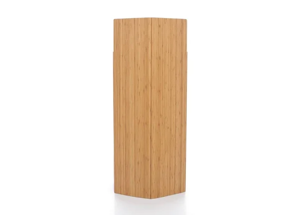 Purely Bamboo Office Chairman 44x22 x 52x22 Roll-Up w/Lip