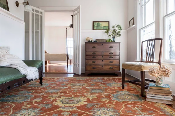 Loloi Underwood UN-01 2&6x22 x 7&6x22 Rust, Gold Rug