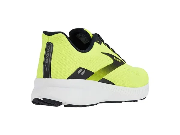 Brooks Men's Launch 8 - Nightlife - Black, White