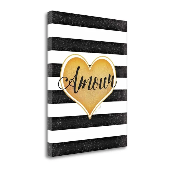 Amour by Jennifer Pugh Fine Art Giclee Print on Gallery Wrap Canvas