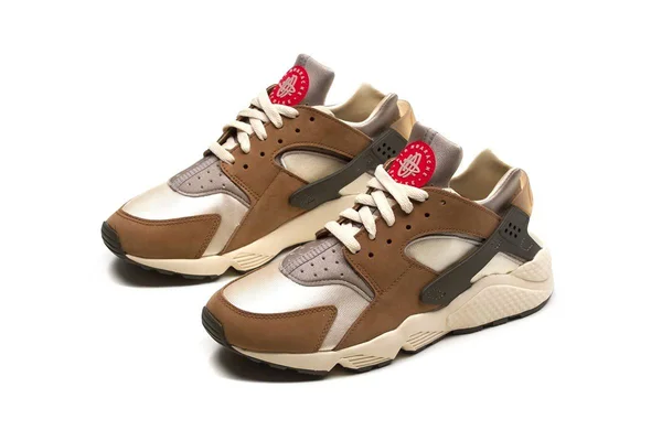 Nike Air Huarache &Stussy - Desert Oak& Shoes - Size 10