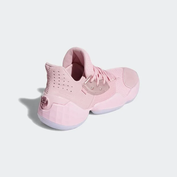 Adidas Harden Vol. 4 Shoes Pink 10 - Mens Basketball Shoes