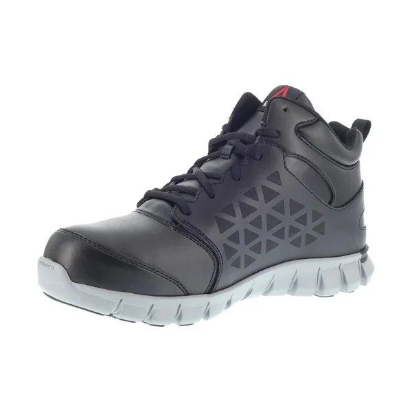 Reebok Sublite Cushion Work Mid Alloy Toe Met Guard Boots, Men's Black