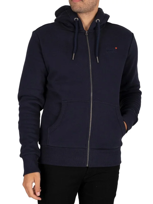 Superdry Orange Label Classic Zip Hoodie