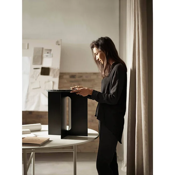 Menu Marble Top for Androgyne Table - Black