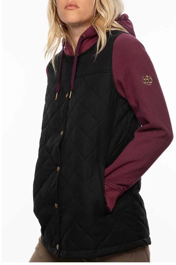 686 Women's Autumn Insulated Jacket White, L