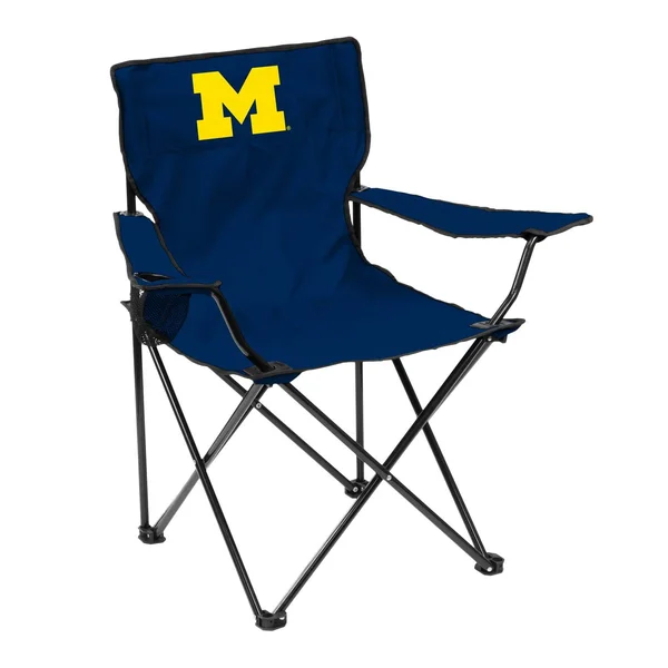 Logo Chair, Inc Michigan Wolverines Quad Chair - Logo Chair