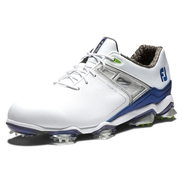 FootJoy Men's Tour x Golf Shoes Size 9.5 - White/Navy/Lime