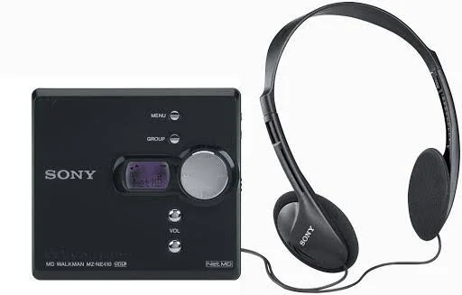Sony MZ NE410 High Speed Net MD Walkman Recorder