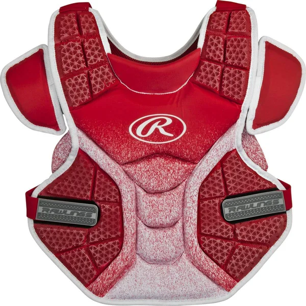 Rawlings Velo Adult Softball Protective Chest PROTECTOR - White