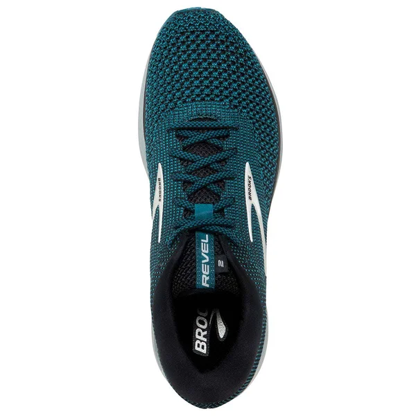 Brooks Revel 2 Black/Blue Men's Running Shoes, Size: 11.5