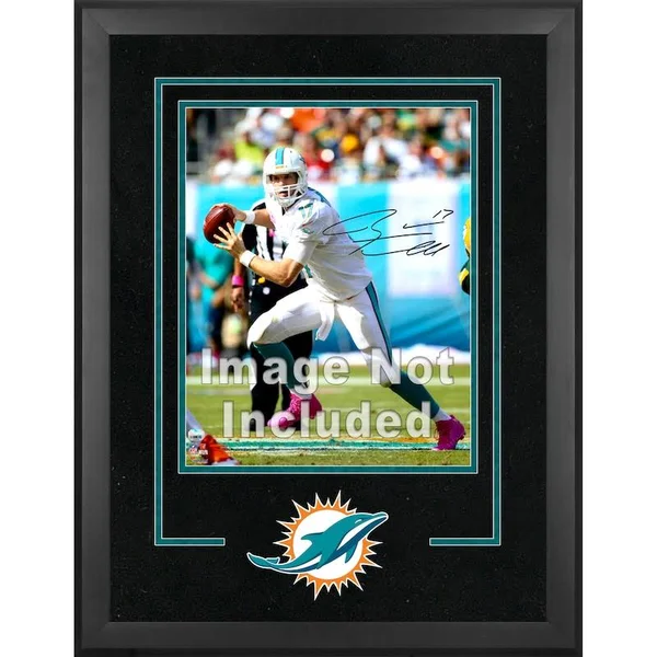 Fanatics Authentic Miami Dolphins 16x22 x 20x22 Deluxe Vertical Photograph Frame with Team Logo