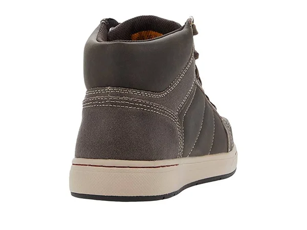 Skechers Men's Work Watab Stirling Steel Toe High Top - Chocolate