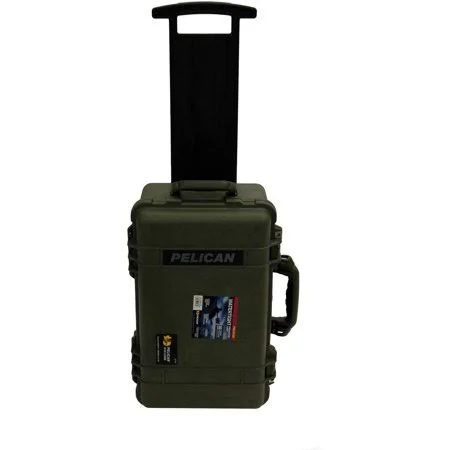 Pelican 1510 Carry on Case - Green