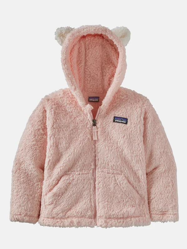 Patagonia Baby Furry Friends Hoody - Seafan Pink 12M