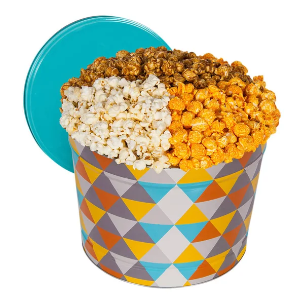 Gourmet Gift Baskets Artisan Popcorn Tin - 2 Gallon