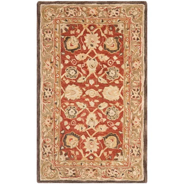 Safavieh Anatolia AN512C 2&3x22 x 10&0x22 Runner Sage, Beige Area Rug