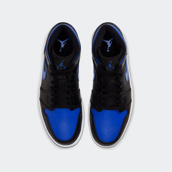 Air Jordan 1 Mid Shoes - Size 9, Black