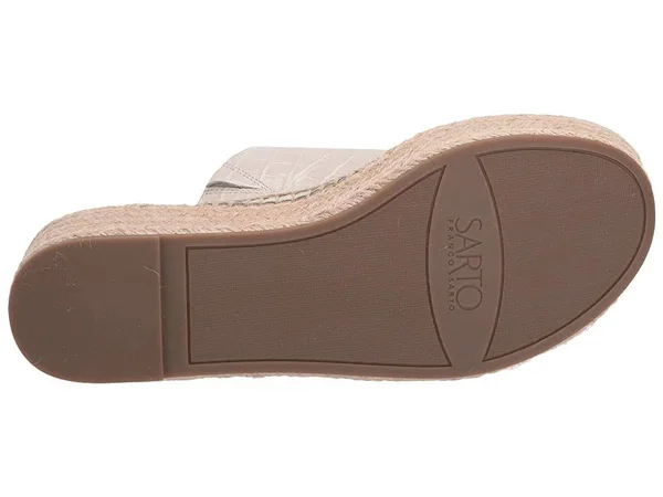 Sarto by Franco Sarto Women's Malia Platform Espadrille Sandal, Size: 8, Putty Leather