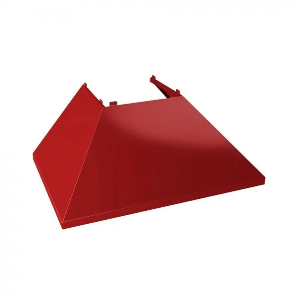 36x22 Colored Range Hood Shell in Red Gloss - Shell Only, 8654-SH-RG-36