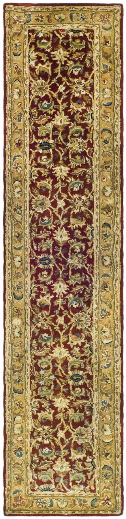 Safavieh Classic CL758K Area Rug - Rust/Camel - Size: 6 x 9 ft.