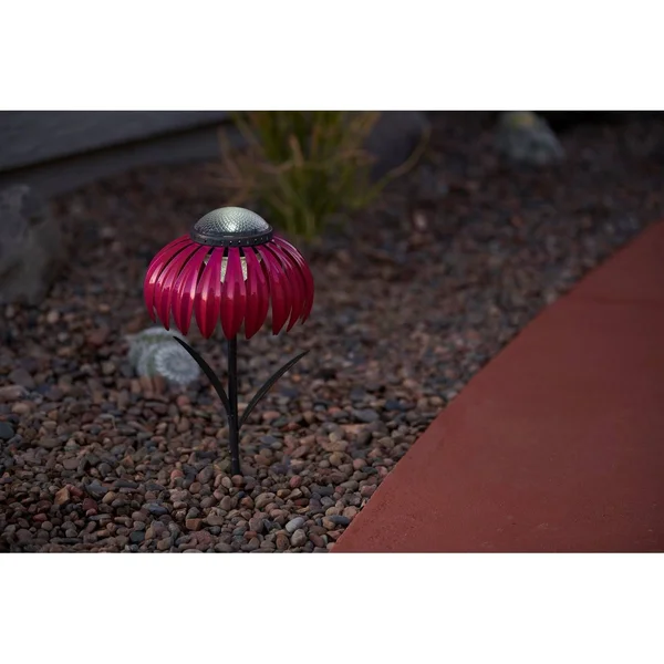 Desert Steel Coneflower Solar Light 409-312