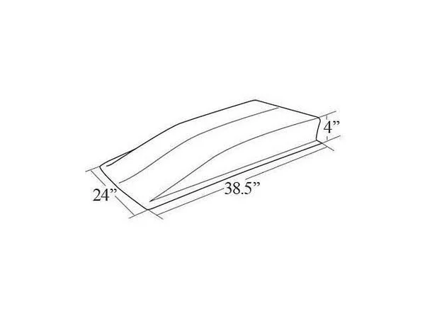 Harwood 1107 Hood Scoop