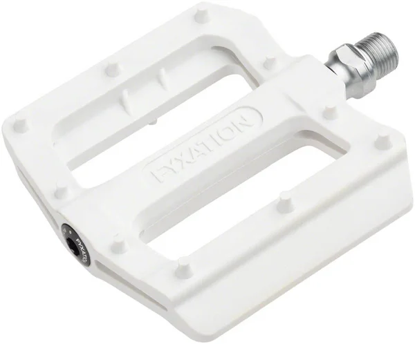 Fyxation Mesa Nylon Thin Platform Pedals - White