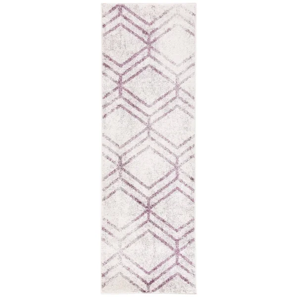 Safavieh Adirondack Rug Collection ADR253H - Black, Ivory - 6& x 6& Square