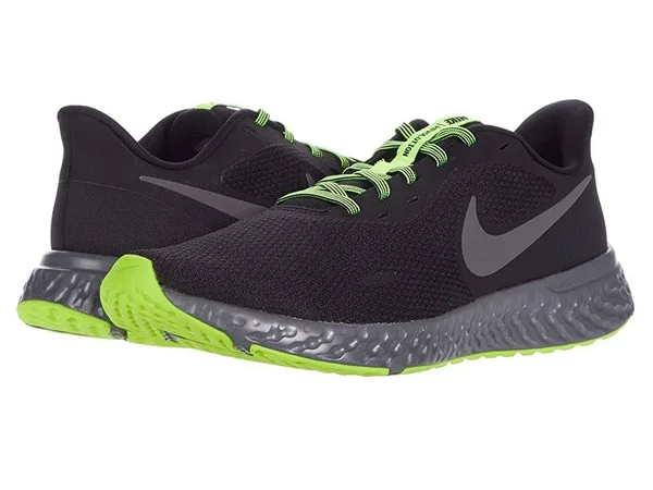 Nike Revolution 5 Men's Running Shoes - Size: 12, Black