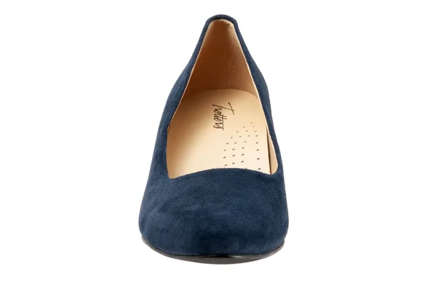 Trotters Kiera Pumps - Women's, Navy Suede, Size: 8