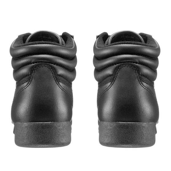 Reebok Freestyle Hi Black Women's Shoes, Size: 5