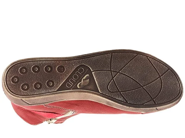 Women's Cloud Aline Bootie, Size 9Us - Red