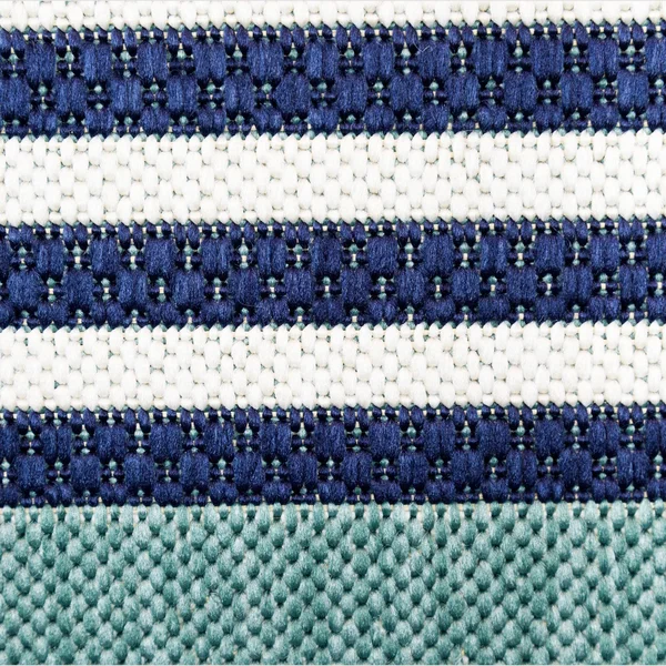 5& x 7& Color Block Outdoor Rug Blue - Project 62