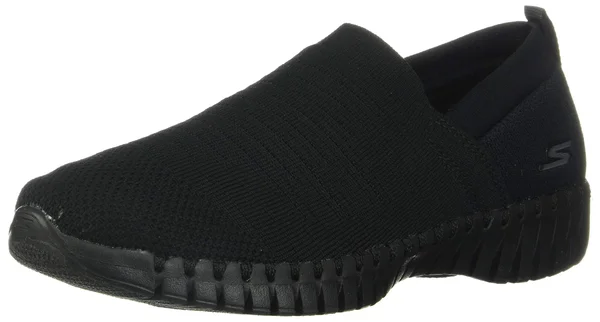 Skechers Women's GOwalk Smart - Wise Athletic Shoes, Black 6.0