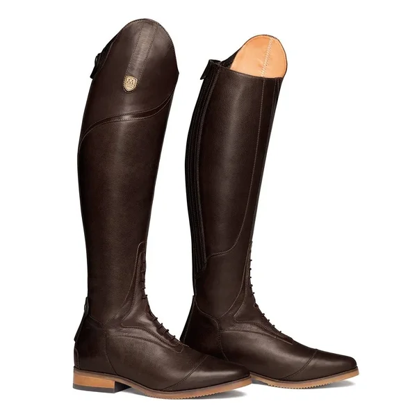 Mountain Horse Sovereign Field Boot - 9 Slim, Dark Brown