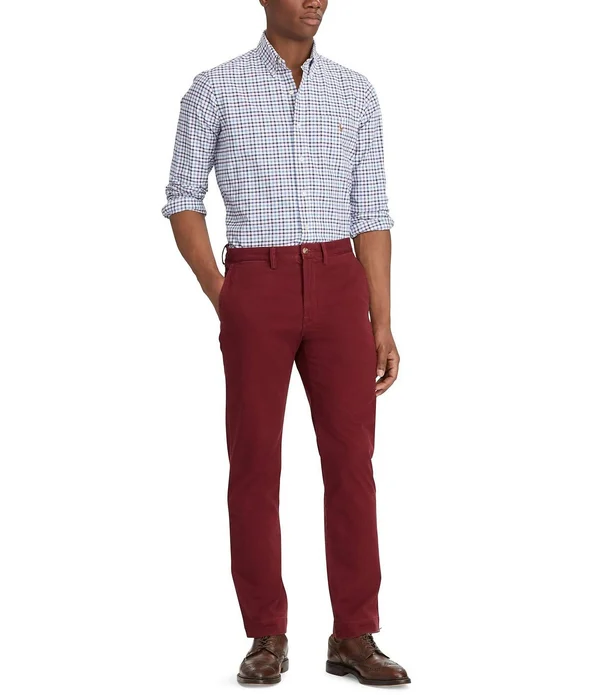 Polo Ralph Lauren Men's Big & Tall Stretch Straight Fit Chino - Norfolk Grey