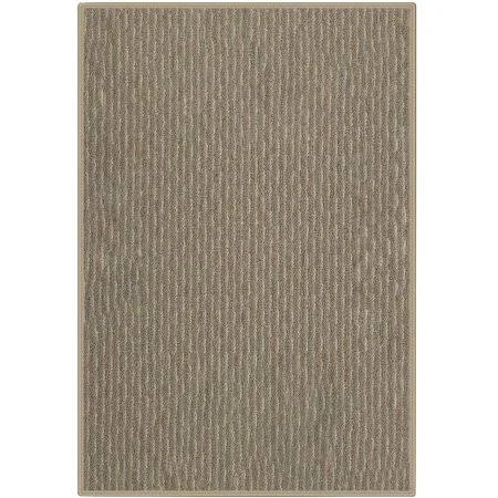 3'x10' Bayou Beige - Indoor Outdoor Area Rug Carpet Runners with A Premium Fabric Finished Edges, Size: 3' x 10', Multicolor