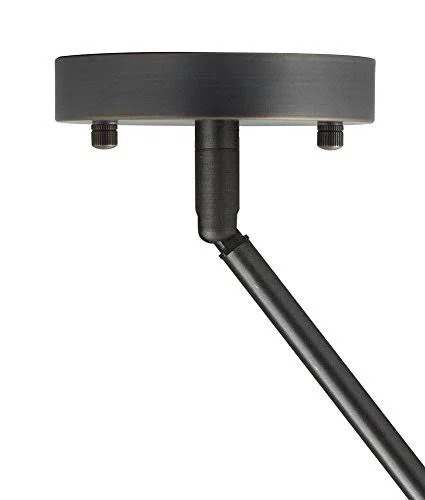 Scolare Vintage Pendant Light - Black Kitchen Island Light with LED Bulb LL-P274