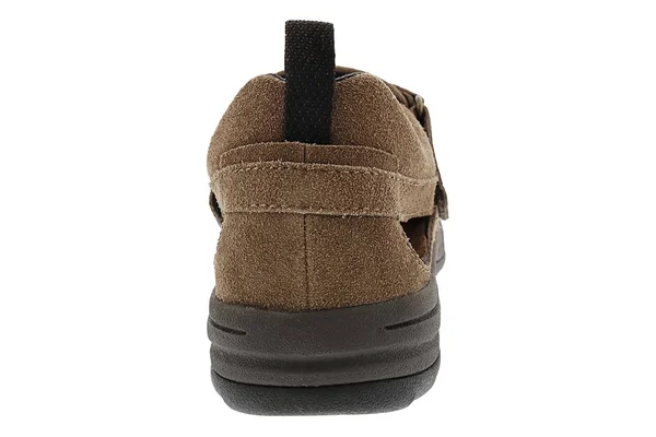 Drew Men's Dublin Fisherman Sandal - Size: 11.5, Olive Suede