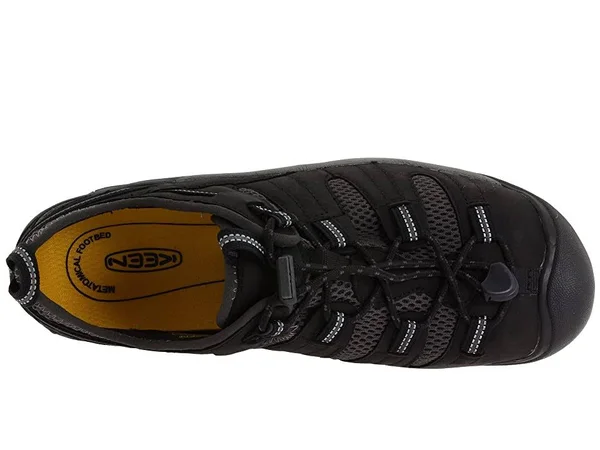 Keen Men's Black Utility Atlanta Cool Work Shoes - Steel Toe