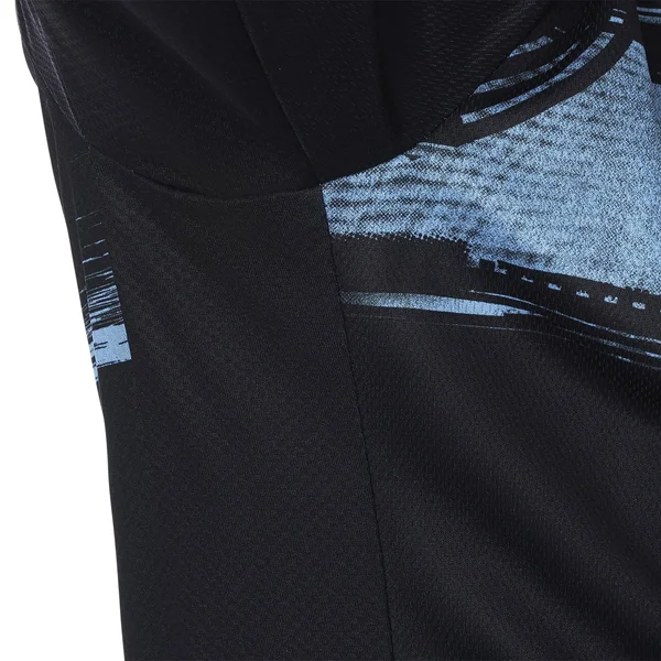 Giro Men's Roust Jersey Black, Charcoal Hypnotic XL