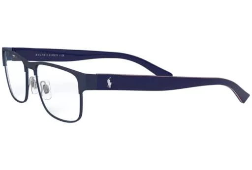 Polo PH1195 Eyeglasses 9303 Matte Navy Blue Size: 53-17-145