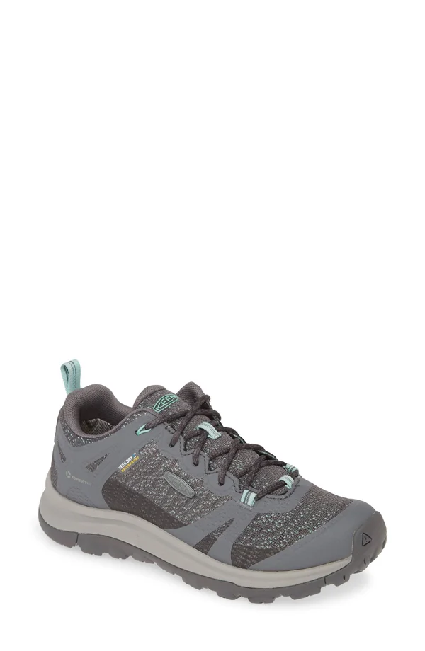 Keen Women's Terradora II Waterproof Shoe 9.5, Steel Grey/Ocean Wave